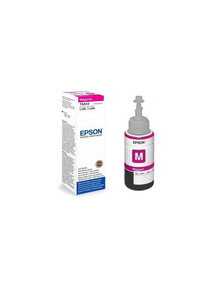 Epson T6643 Magenta ink bottle 70ml