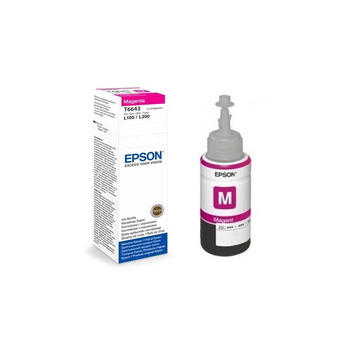 Epson T6643 Magenta ink bottle 70ml