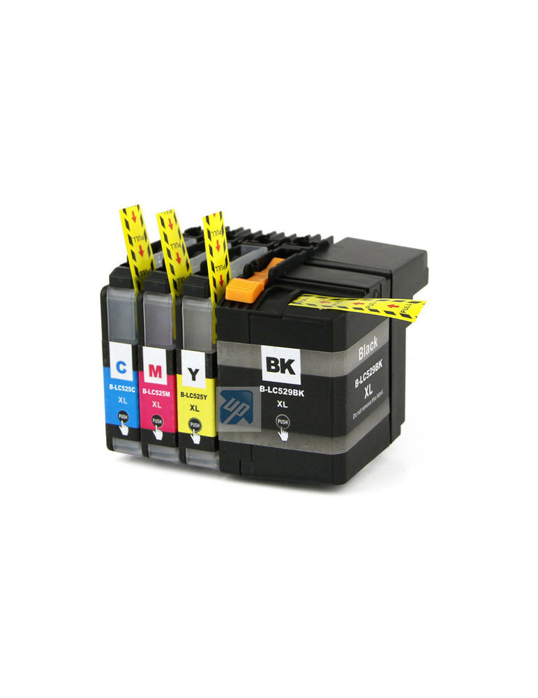 Brother LC-529 XL Black Ink Cartridge High Yield for DCP-J100, DCP-J105, MFC-J200