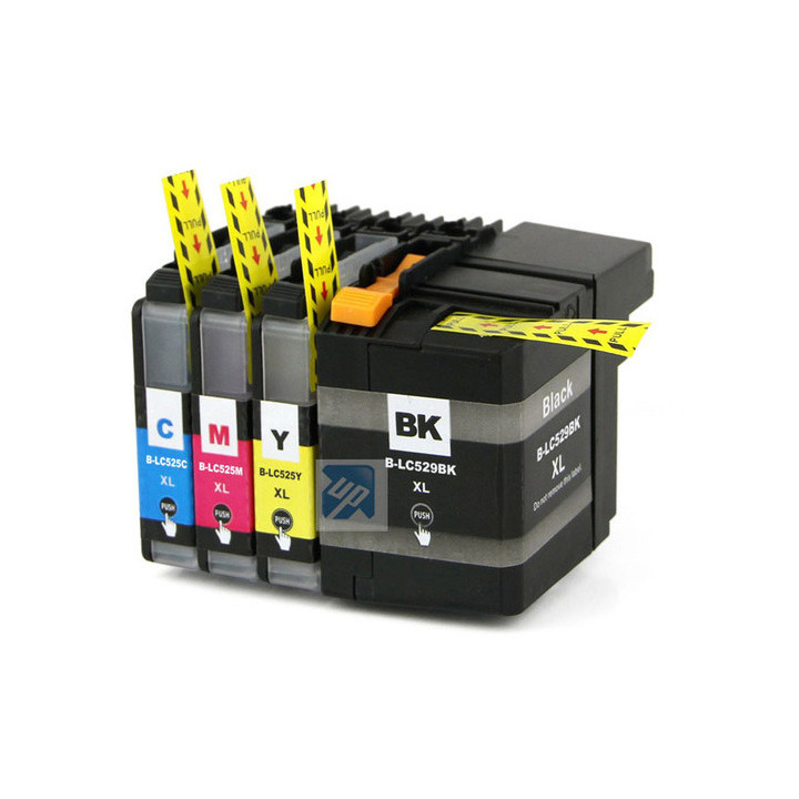Brother LC-529 XL Black Ink Cartridge High Yield for DCP-J100, DCP-J105, MFC-J200