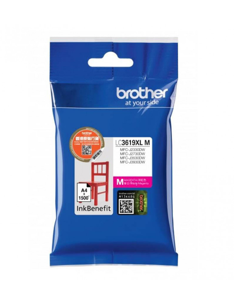 Brother LC-3619XL Magenta Ink Cartridge for MFC-J2330DW/J3530DW/J3930DW