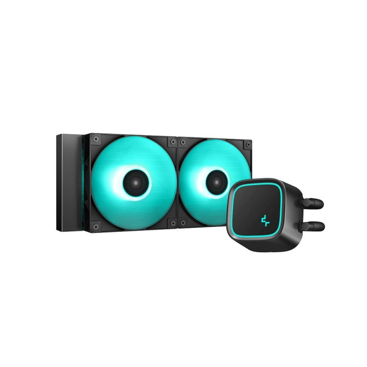 Водно охлаждане DeepCool LE500 MARRS, Green backlight, LGA1700/AM5 - R-LE500-BKLNMG-G-1