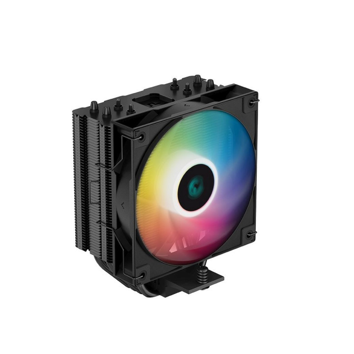 Охладител DeepCool AG400 BK, Addressable RGB, LGA1700/AM5 - R-AG400-BKANMC-G-2