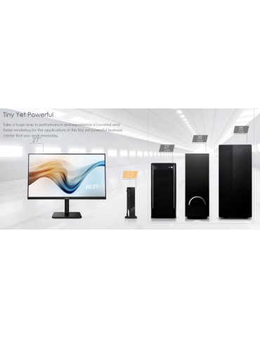 Компютър MSI PRO DP21, 11MA-091EU, Intel i5-11400, 8GB RAM, 256GB SSD, Win 11 Pro - 9S6-B0A4111-260