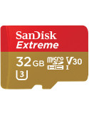 Карта памет 32GB Sandisk Extreme 100 mb/s micro SD с Adapter