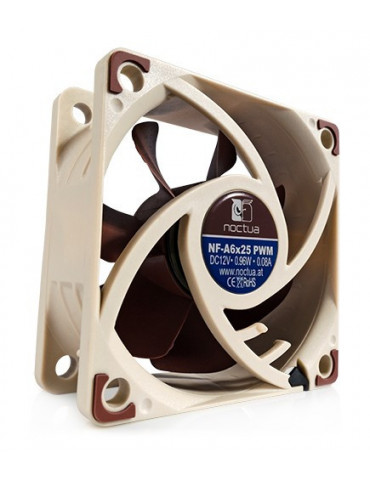 Вентилатор Noctua 60x60x25mm PWM 550-3000rpm NF-A6x25-PWM