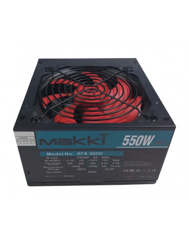 Захранване Makki захранване PSU 550W PFC - MAKKI-ATX-550V - MAKKI-ATX-550V