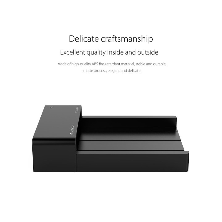 Докинг станция Orico  Storage - HDD/SSD Dock - 2.5 and 3.5 inch USB3.0 - 6518US3-V2-EU-BK-BP