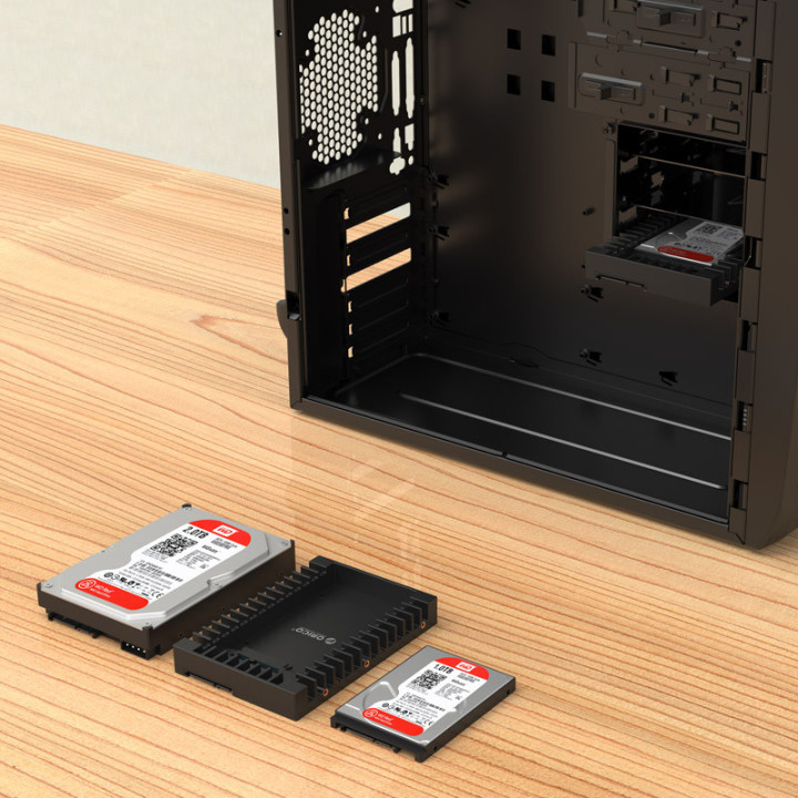 Кади за харддиск Orico HDD Caddy 2.5-to-3.5 inch - 1125SS-V1-BK-BP