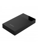 Външна кутия за диск Orico 3.5 inch, USB3.0, Built-in Power adapter, UASP, black - 3599U3-EU-BK-BP