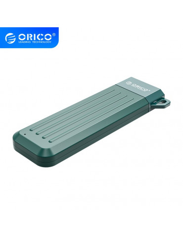 Външна кутия за диск Orico M.2 NVMe M-key 10 Gbps Dark Green - MM2C3-G2-GR-BP