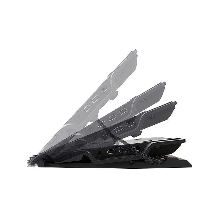 Охлаждаща поставка за лаптоп Zalman Black ZM-NS2000