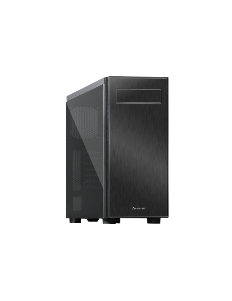 Кутия за компютър Chieftec HAWK GLASS - AL-02B-TG-OP