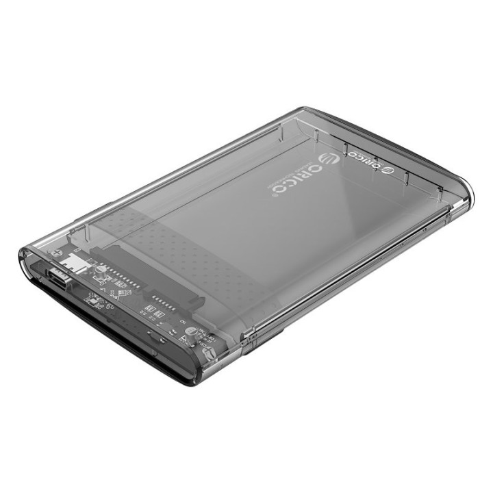 Външна кутия за диск Orico 2.5 inch 10Gbps Type-C Transparent - 2139C3-G2-CR-EP