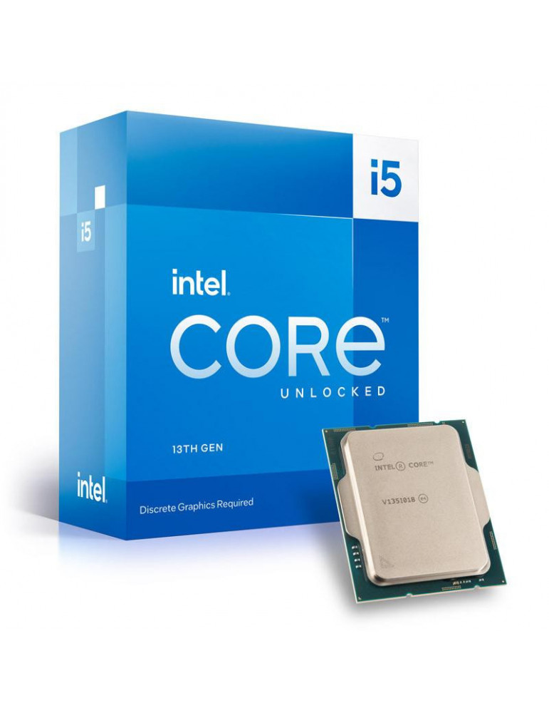 Процесор Intel Raptor Lake i5-13600KF 14 Cores 3.5 GHz (Up to 5.1GHz) 24MB, 125W, LGA1700, BOX, No Graphics - BX8071513600KF