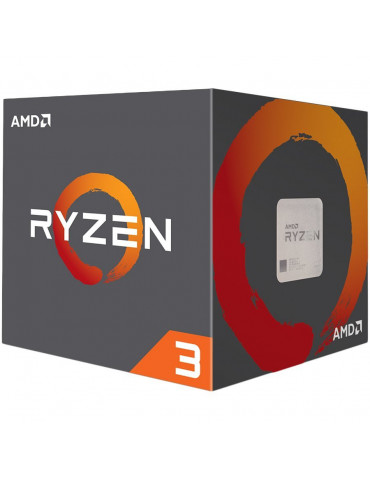 Процесор AMD  Ryzen 3 4300G 4C/8T, 3.8/4.0GHz Boost, 6MB, 45-65W, AM4, Box, with Radeon Graphics - 100-100000144BOX