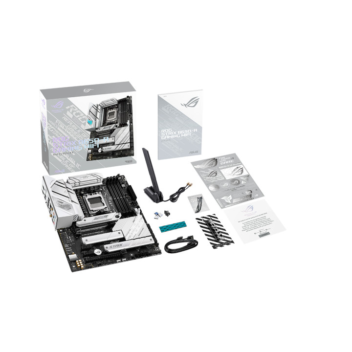 Дънна платка Asus ROG STRIX B650-A GAMING WIFI 6E socket AM5, 4xDDR5, Aura Sync, PCIe 4.0