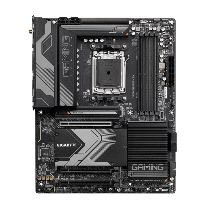 Дънна платка Gigabyte X670 GAMING X AX, AM5, Wi-Fi 6E, DDR5
