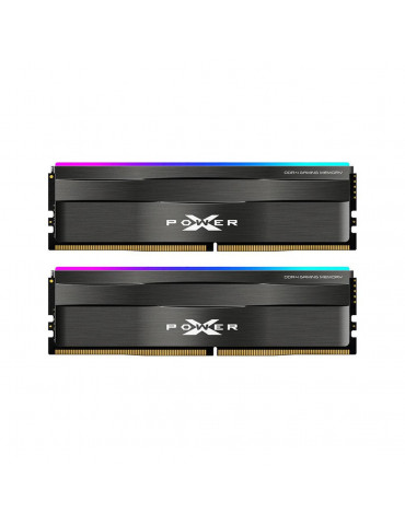 RAM памет Silicon Power 16GB(2x8GB) DDR4 PC4-25600 3200MHz CL16 XPOWER Zenith RGB - SP016GXLZU320BDD