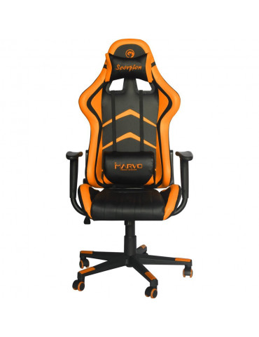 Геймърски стол Marvo CH-106 v2 Orange - MARVO-CH-106-OR-V2