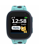 Смарт часовник за деца Canyon Sandy Kids smartwatch, 1.44", GPS, Nano SIM card, 32 32MB, iOS and android, Blue - CNE-KW34BL