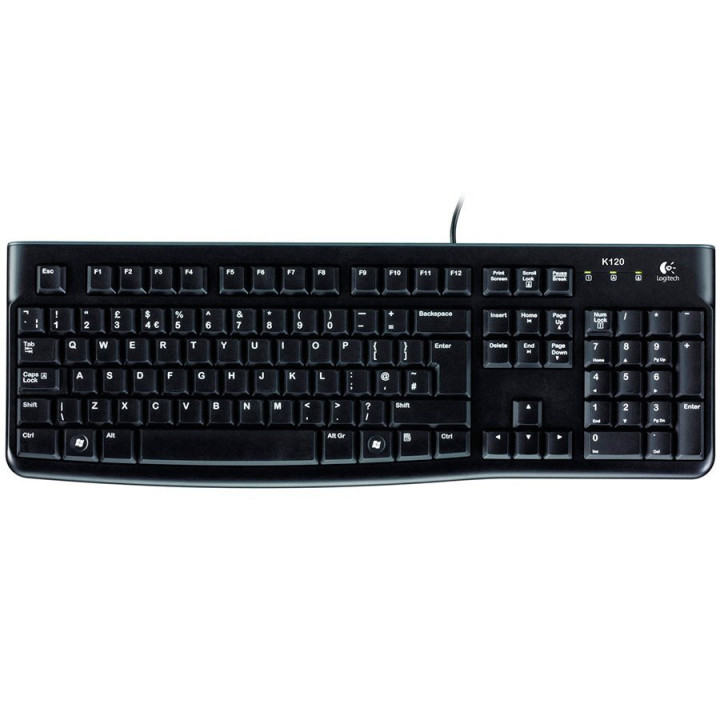 Клавиатура Logitech K120, US International layout - 920-002509