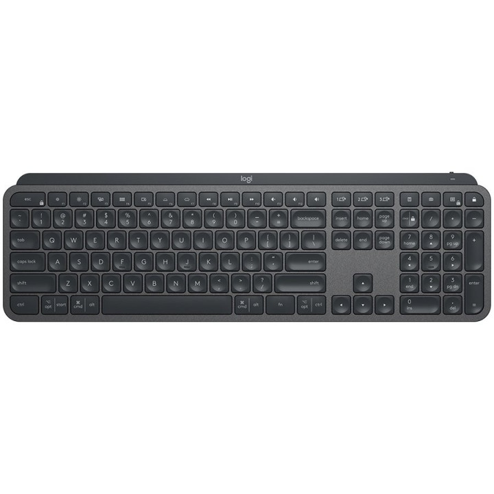 Безжична геймърска механична клавиатура Logitech MX, GRAPHITE, TACTILE - 920-010757