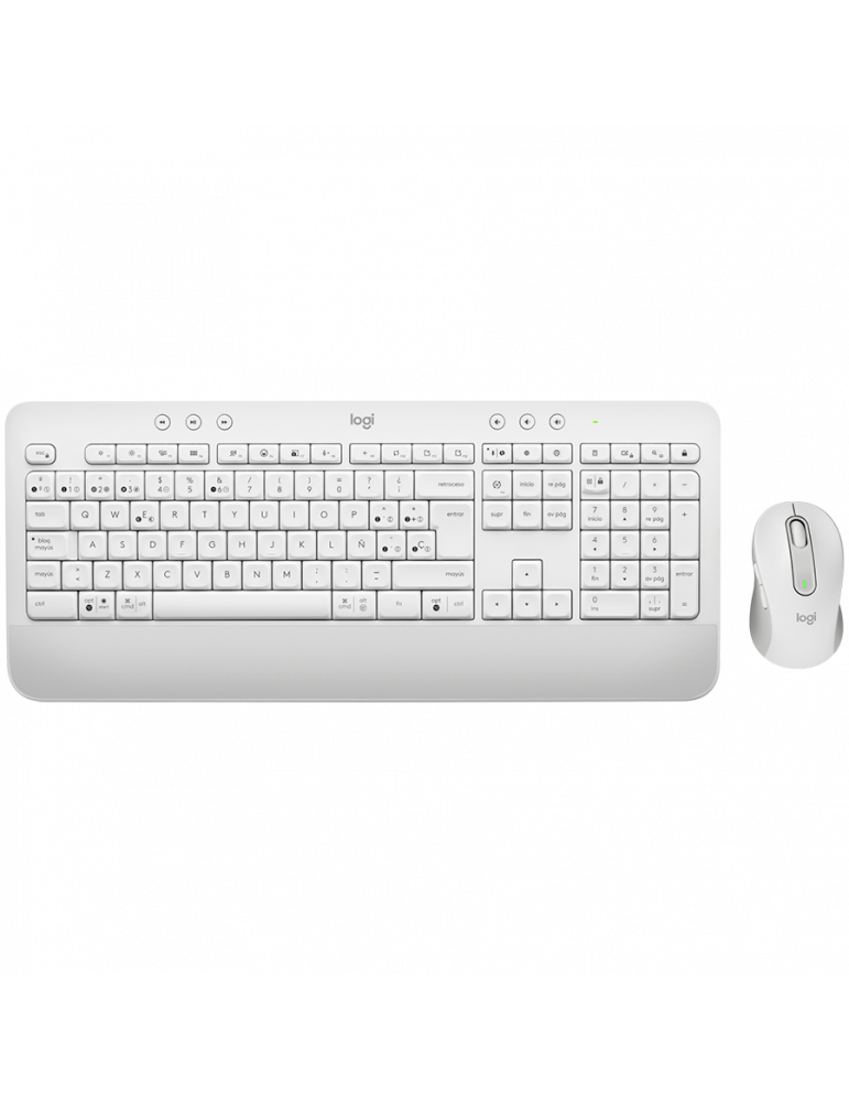 Клавиатура с мишка Logitech Signature MK650 Combo for Business, OFFWHITE - 920-011032
