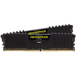 RAM памет Corsair 16GB(2x8GB) 3600MHz DDR4 Vengeance LPX CL18 black - CMK16GX4M2Z3600C18