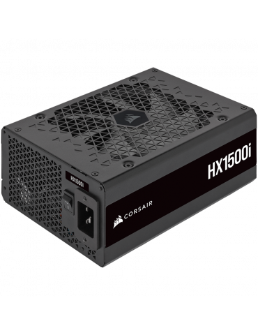 Захранване Corsair 1500W HX1500i 80  Platinum, 140mm fan black - CP-9020215-EU