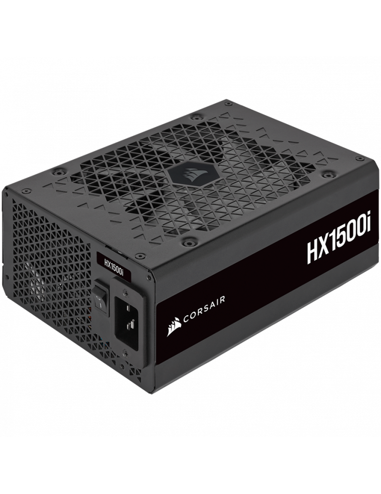 Захранване Corsair 1500W HX1500i 80  Platinum, 140mm fan black - CP-9020215-EU