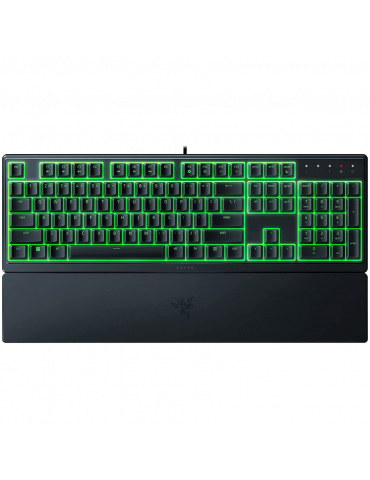 Геймърска клавиатура Razer Ornata V3 X US, Silent Membrane Switches, RGB  - RZ03-04470100-R3M1