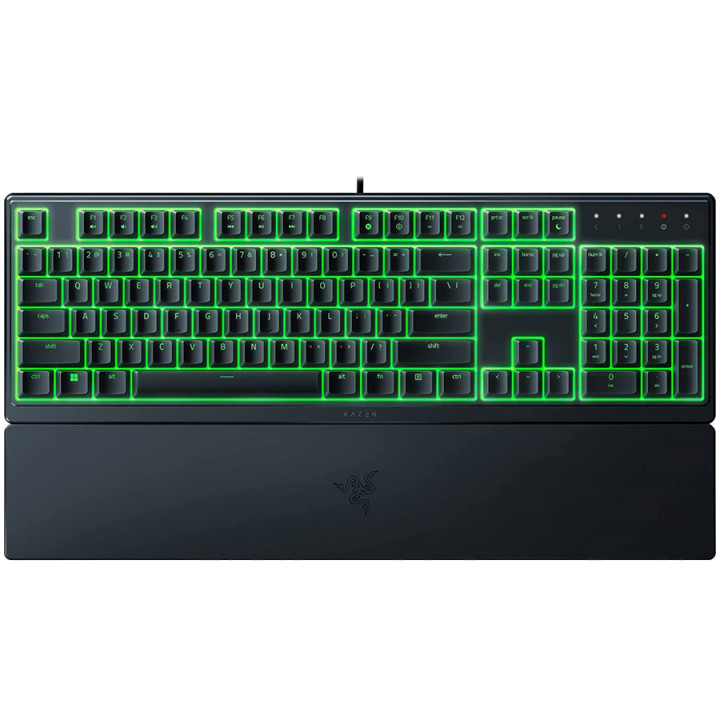 Геймърска клавиатура Razer Ornata V3 X US, Silent Membrane Switches, RGB  - RZ03-04470100-R3M1