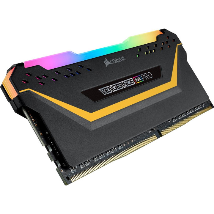 RAM памет Corsair 32GB(2x16GB) DDR4 PC4-25600 3200MHz CL16 Vengeance PRO RGB TUF Black - CMW32GX4M2E3200C16-TUF