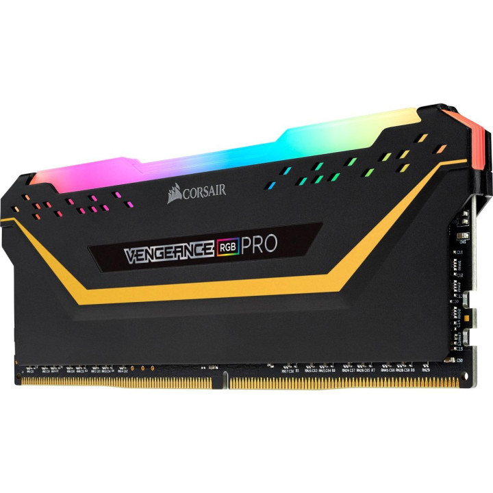 RAM памет Corsair 32GB(2x16GB) DDR4 PC4-25600 3200MHz CL16 Vengeance PRO RGB TUF Black - CMW32GX4M2E3200C16-TUF