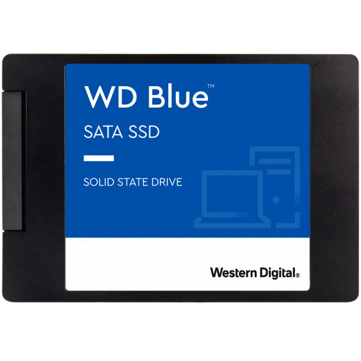 SSD диск WD 1TB Blue 2.5", SATA 6Gb/s - WDS100T3B0A