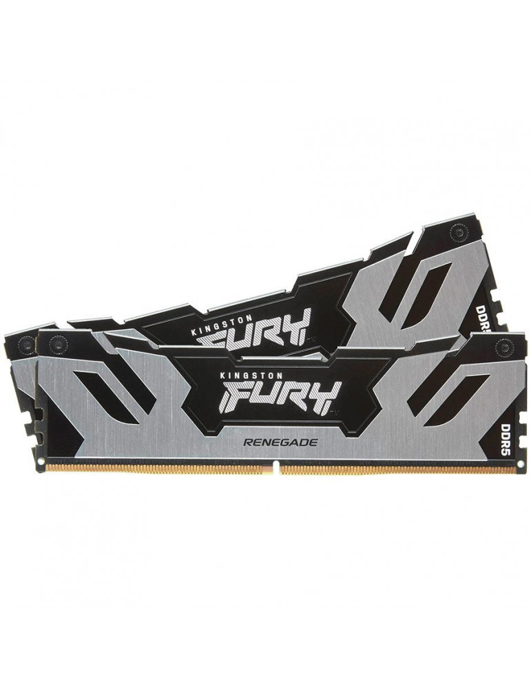 RAM памет Kingston 32GB(2x16GB) 6400MHz DDR5 CL32 FURY Renegade Silver - KF564C32RSK2-32