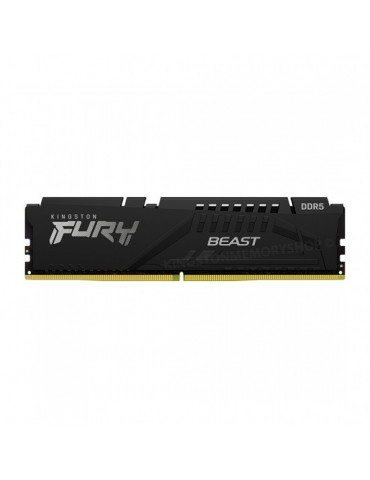 RAM памет Kingston 32GB 5200MHz DDR5 CL40 FURY Beast Black - KF552C40BB-32