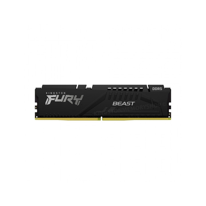 RAM памет Kingston 32GB 5200MHz DDR5 CL40 FURY Beast Black - KF552C40BB-32