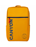 Раница за лаптоп Canyon за 15,6" лаптоп, полиестър, жълт  - CNS-CSZ02YW01
