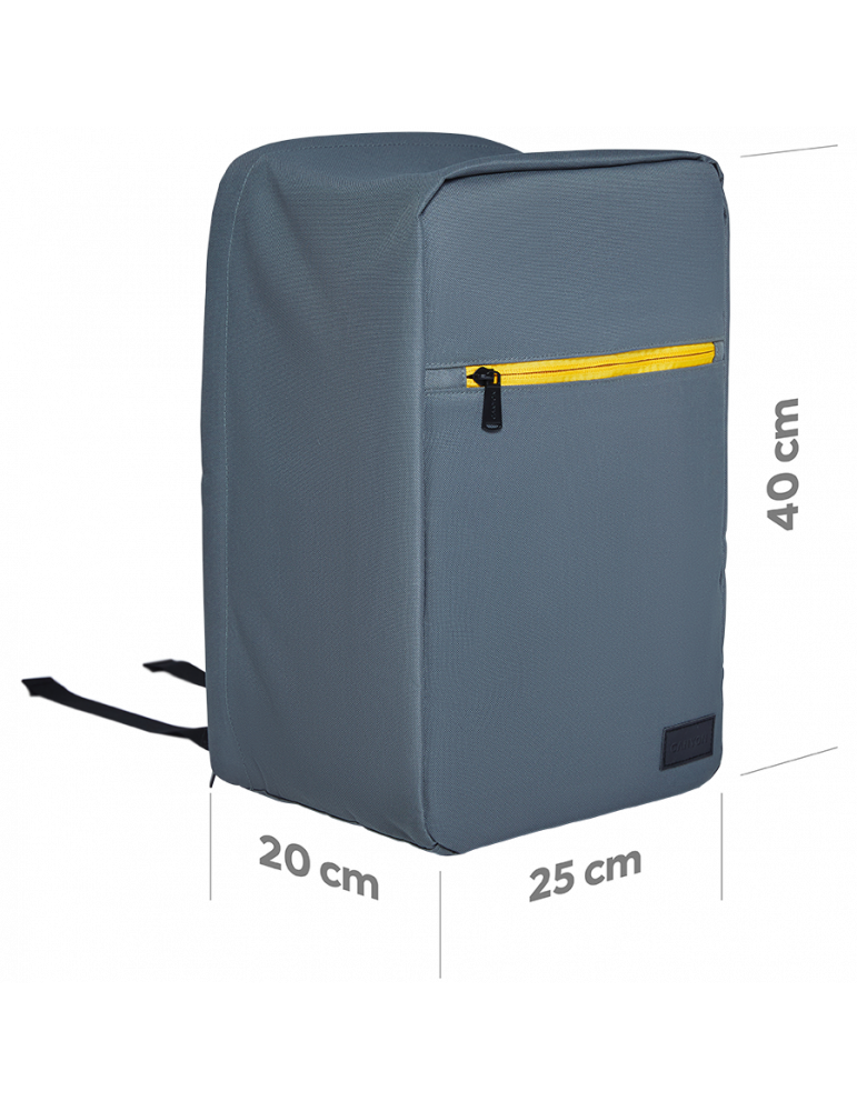 Раница за лаптоп Canyon за 15,6" лаптоп, полиестър, сив - CNE-CSZ01GY01