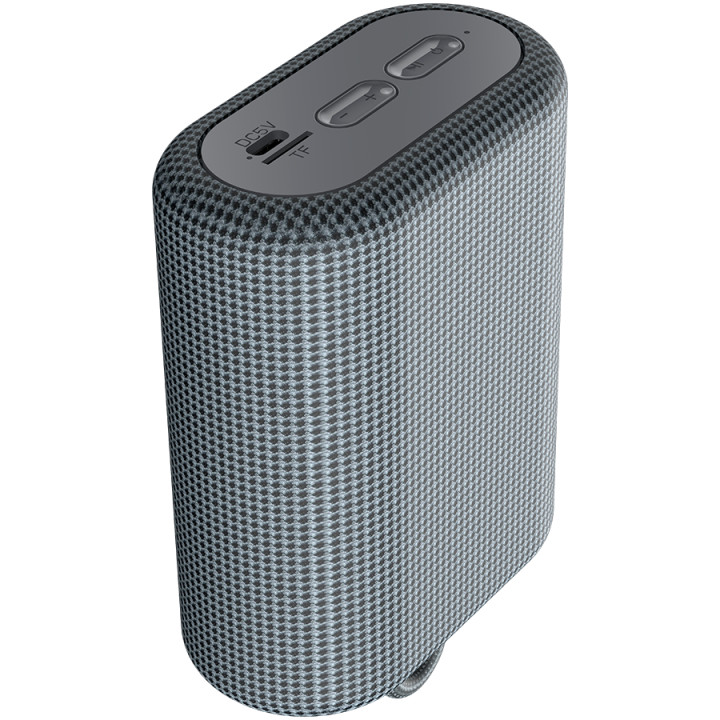 Bluetooth колонка Canyon BT V5.0, BLUETRUM AB5365A, TF card support, Type-C USB port, 1200mAh, Dark grey - CNE-CBTSP4DG