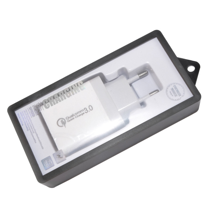 Бързо зарядно Makki QC3.0 2xUSB 30W White - MAKKI-QC30W3