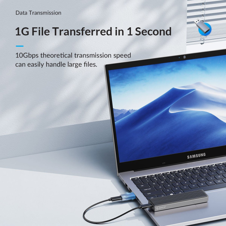 Адаптер Orico USB3.1 to Type-C (female) - AH-AC10-GY