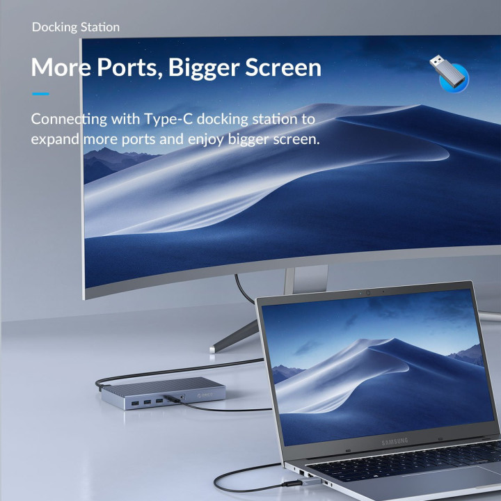 Адаптер Orico USB3.1 to Type-C (female) - AH-AC10-GY