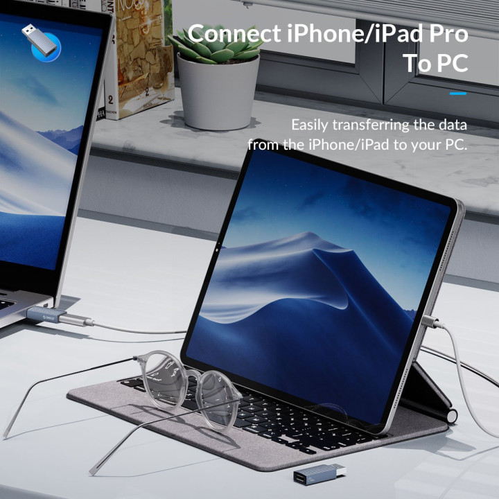 Адаптер Orico USB3.1 to Type-C (female) - AH-AC10-GY