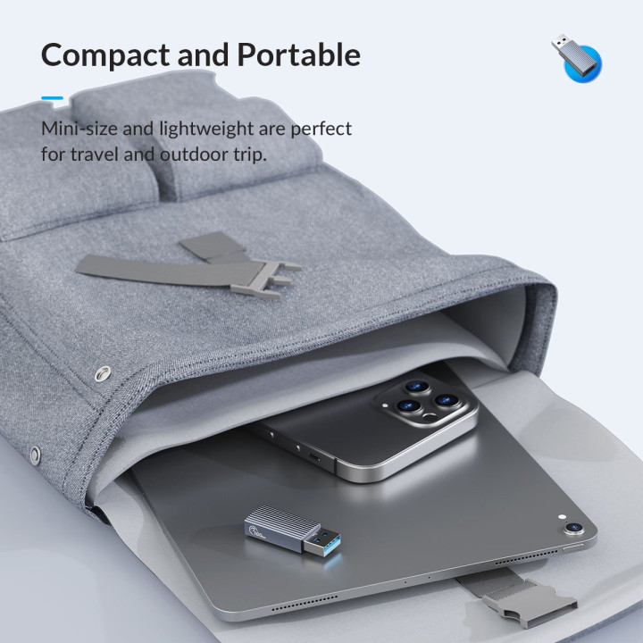 Адаптер Orico USB3.1 to Type-C (female) - AH-AC10-GY