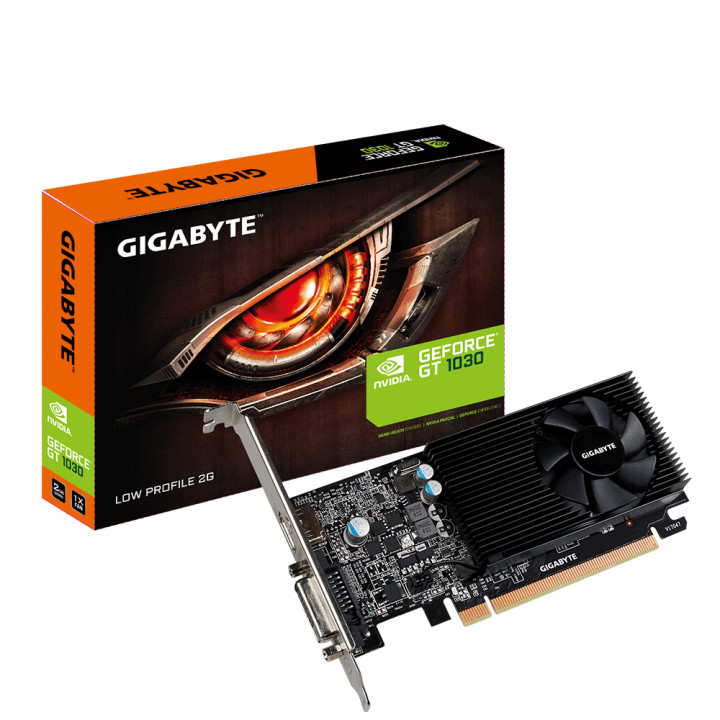 Видео карта Gigabyte GeForce GT 1030 Low Profile 2GB GDDR5