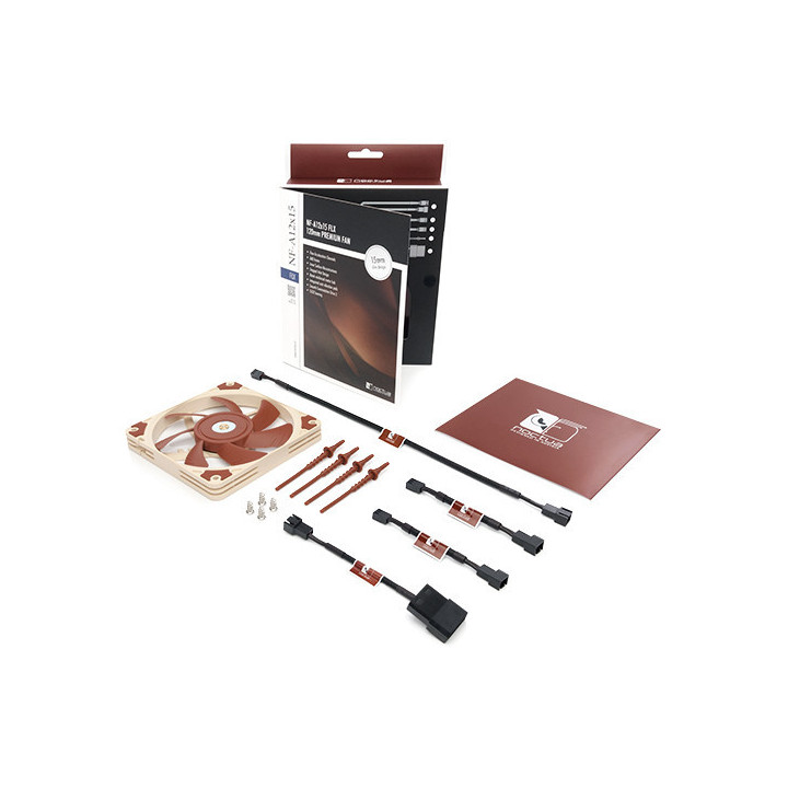 Вентилатор Noctua 120мм NF-A12x15-FLX 120x120x15mm