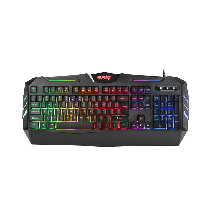 Геймърски комплект Fury COMBO THUNDERSTREAK 4-in-1 - клавиатура, мишка, слушалки и пад